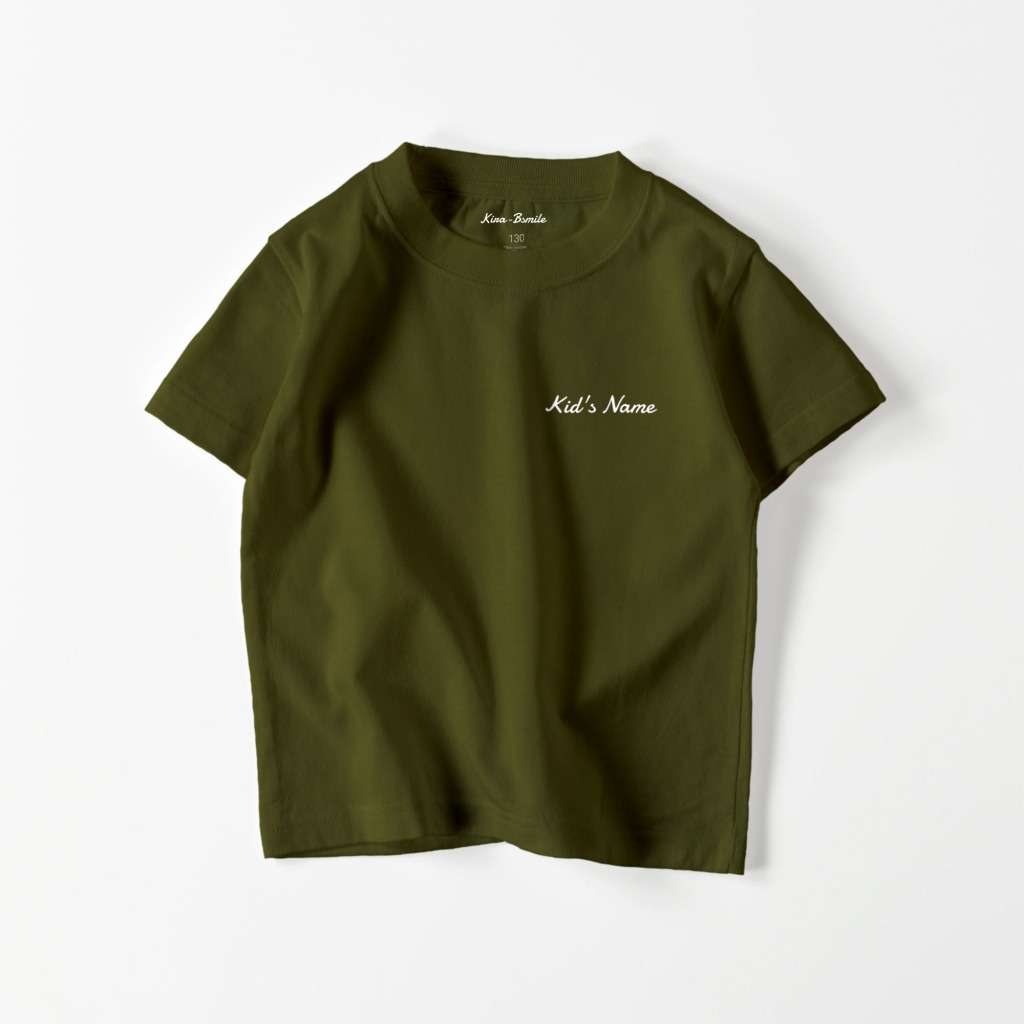 Tシャツ キッズ オリーブ ¥5,490（税込）