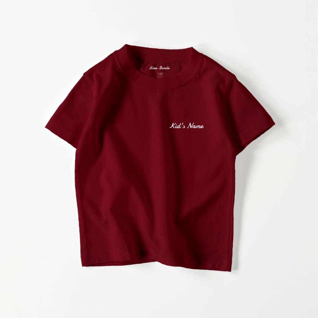 Tシャツ キッズ バーガンディー ¥5,490（税込）